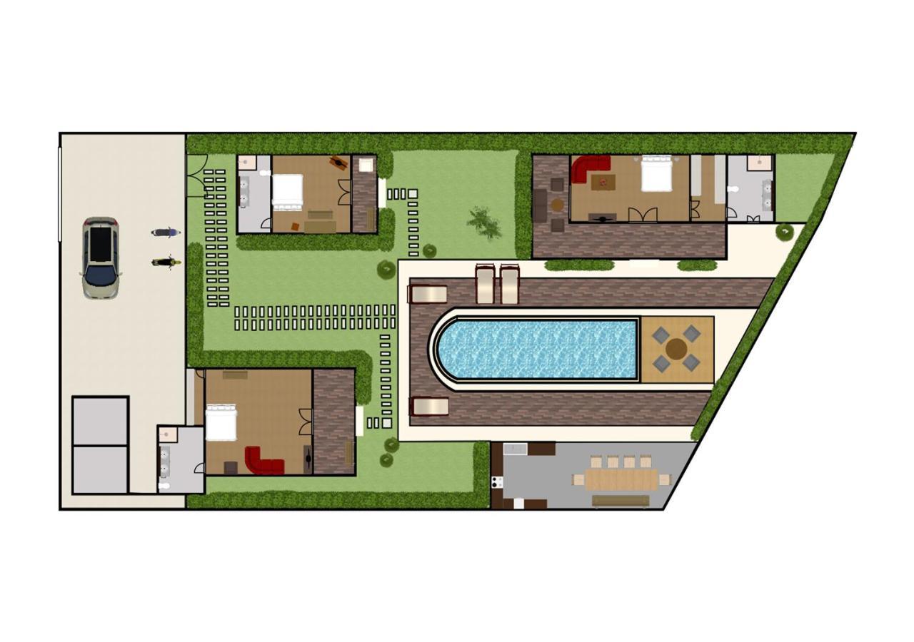 Villa Lina By Optimum Bali Villas Canggu Екстериор снимка